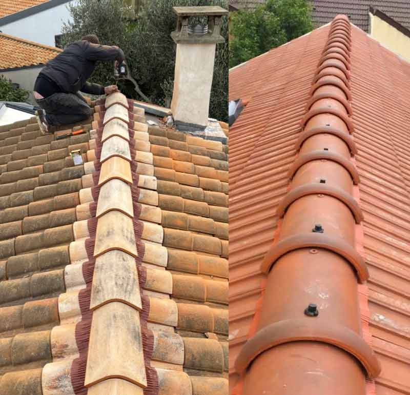 Travaux de couverture et zingueriez -  LE BON COUVREUR 77 :  artisan couvreur sur Meaux et toute la Seine-et-Marne (77) : Travaux de couverture : rénovation de votre toiture et pose de couverture  :  tuile, ardoise et faîtage. Dépannage et intervention en urgence pour votre toit. rRéparation de fuite toiture. Pose de zinguerie. Intervention sur Meaux et toute la Seine-et-Marne (77)