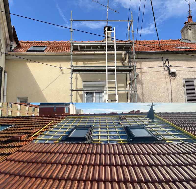 Travaux de couverture et zingueriez -  LE BON COUVREUR 77 :  artisan couvreur sur Meaux et toute la Seine-et-Marne (77) : Travaux de couverture : rénovation de votre toiture et pose de couverture  :  tuile, ardoise et faîtage. Dépannage et intervention en urgence pour votre toit. rRéparation de fuite toiture. Pose de zinguerie. Intervention sur Meaux et toute la Seine-et-Marne (77)